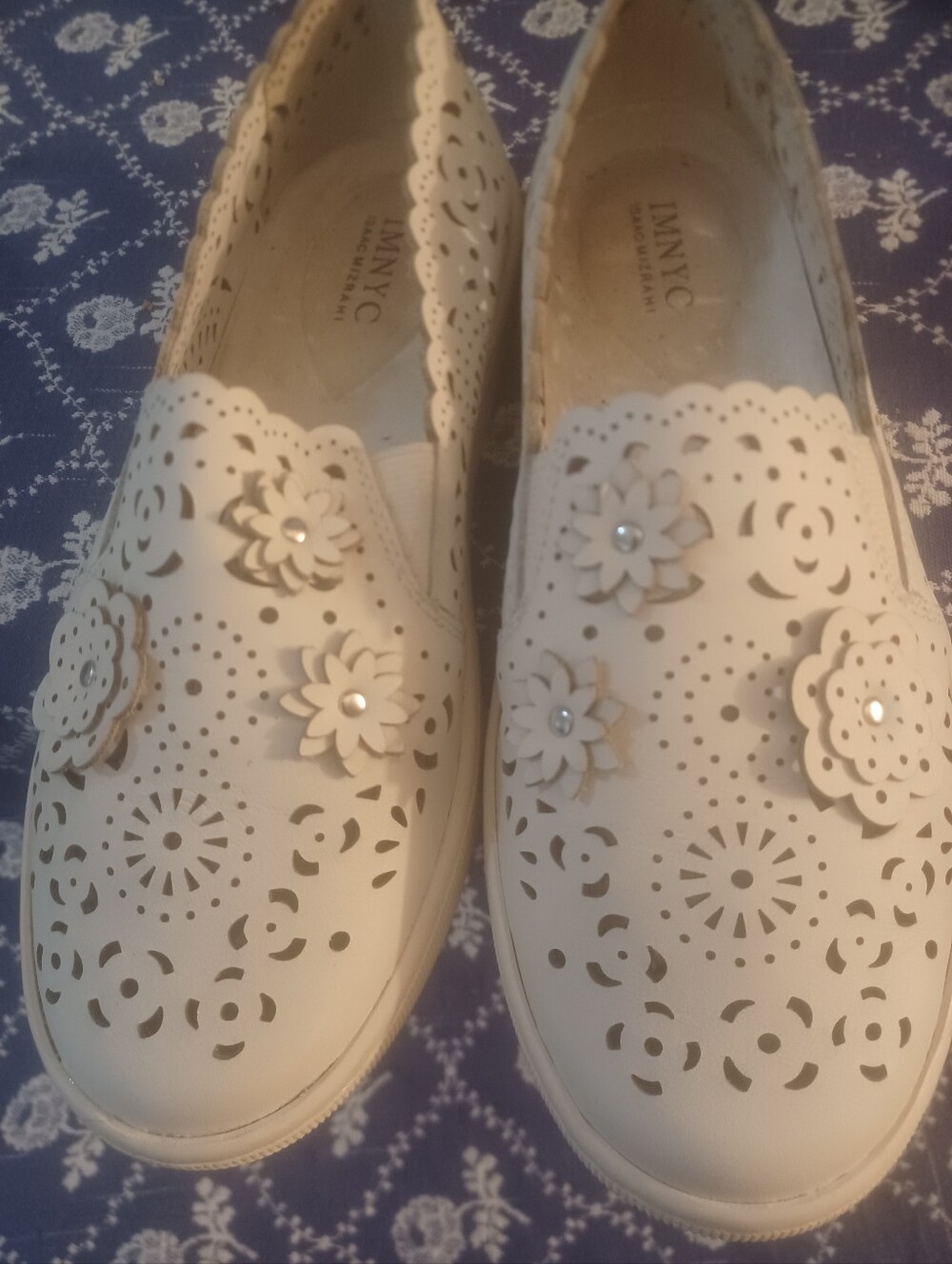 IMNYC ISAAC MIZRAHI SIZE 7 SLIP ON